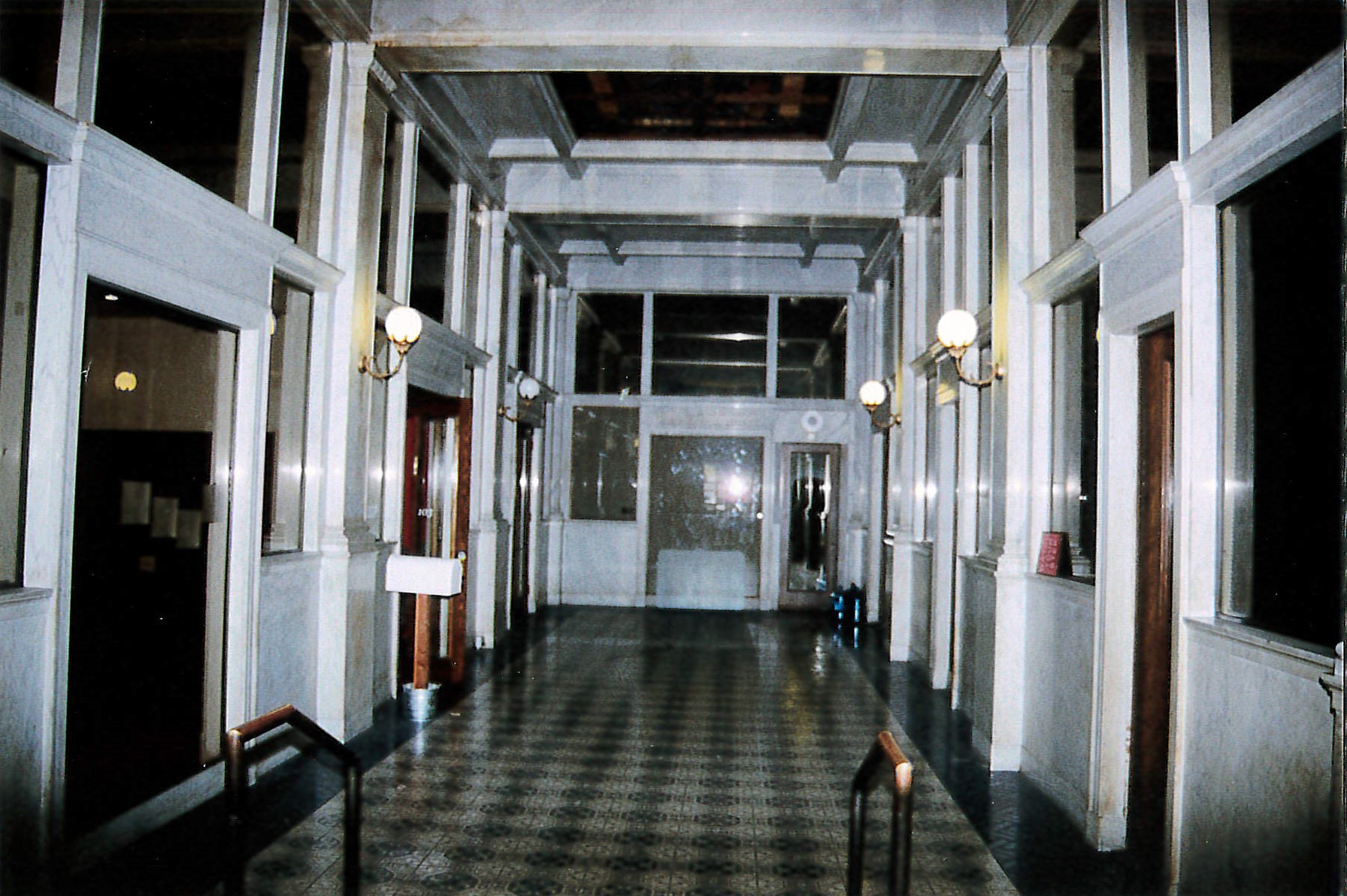 First floor lobby corridor